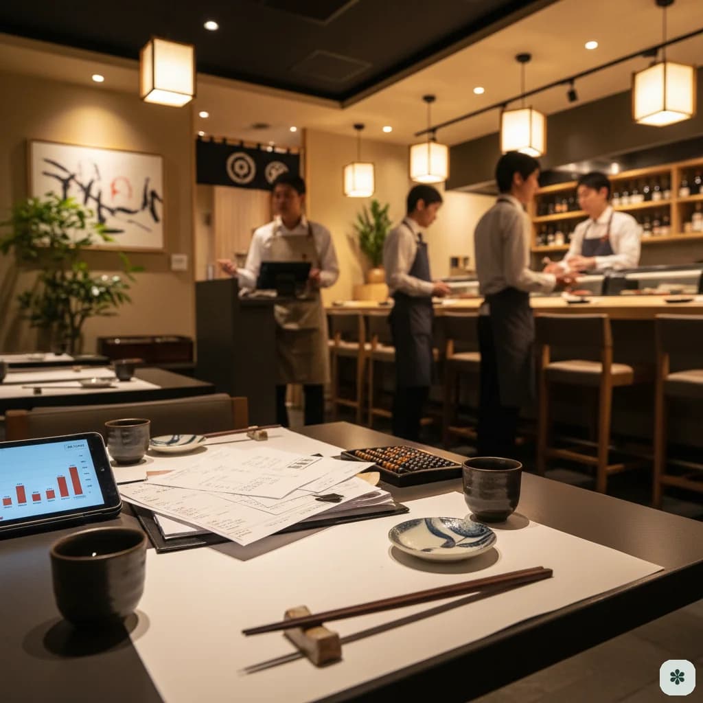 飲食店の利益を左右する原価率と人件費率